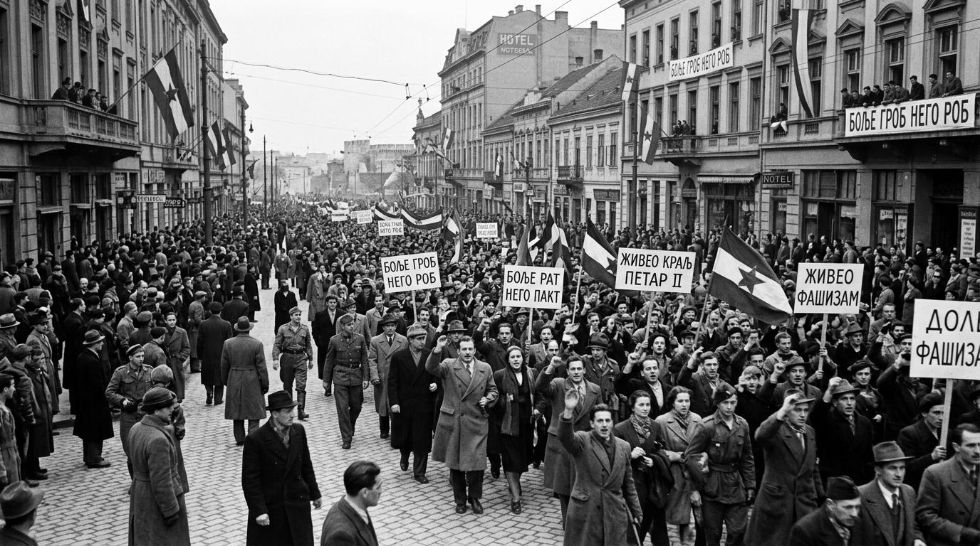 Demonstracije 27. marta 1941: 'Bolje grob nego rob' i gnev Hitlera